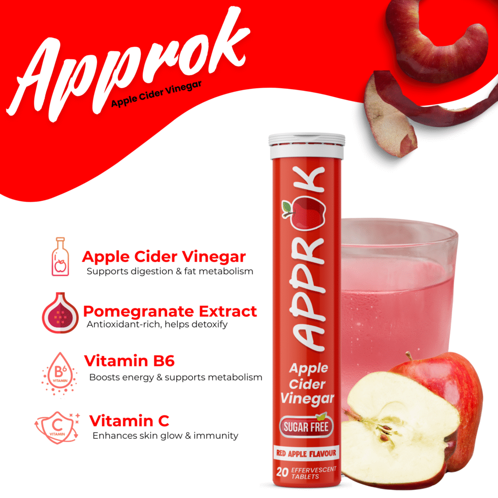 Approk Apple Cider Vinegar Effervescent Tablets - Image 4